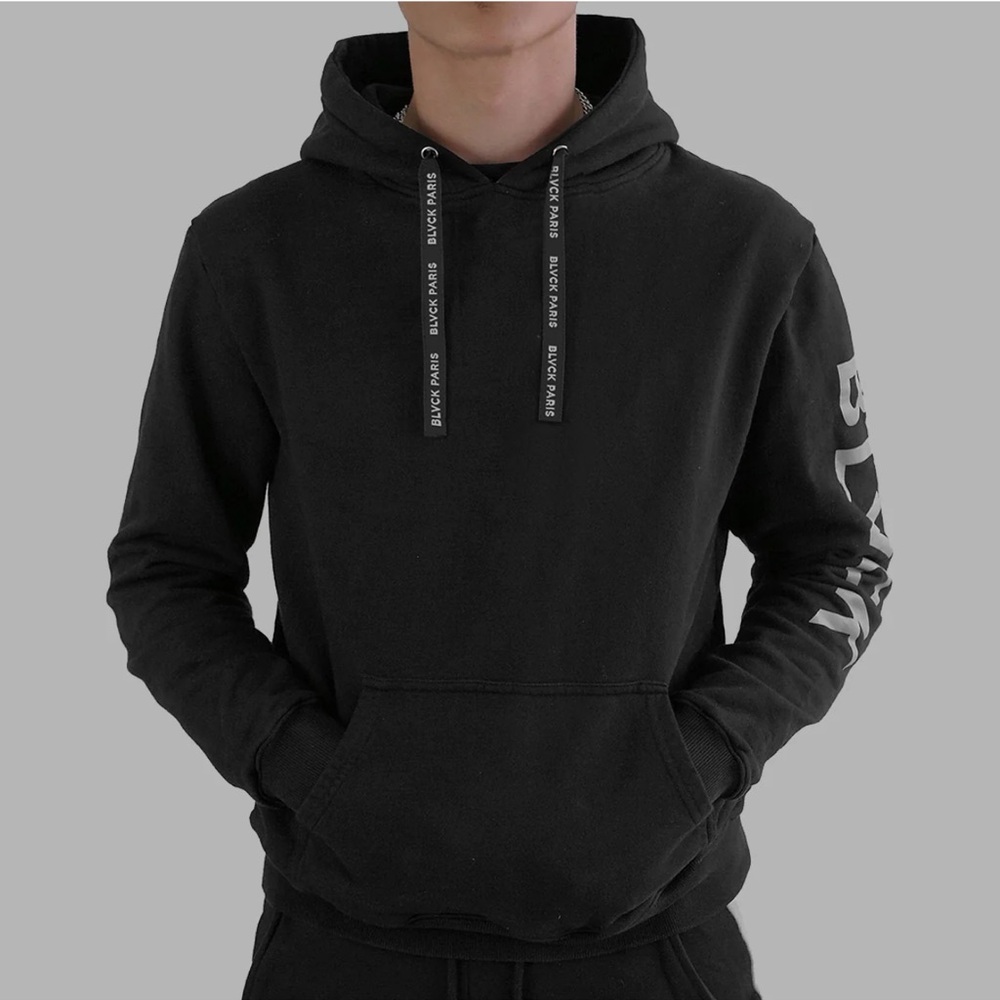 BLVCK Paris‎ black hoodie